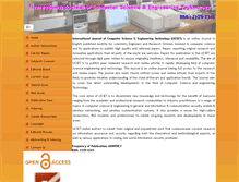 Tablet Screenshot of ijcset.com